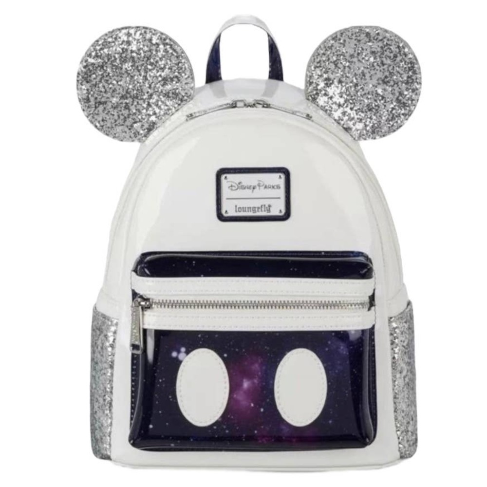 Disney's Main Attraction Space Mountain Loungefly Mini Backpack